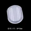 Clip para Oreja Transparente No Alérgico Japonés y Coreano Almohadilla para Clip de Oreja Protección Ambiental Junta de Silicona Apertura Lateral Sin Agujeros en las Orejas Almohadilla Anti-Dolor para Clip de Oreja