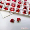 Accesorios Populares para Uñas, Lujo Accesible Bolas Cuadradas Gruesas Hechas a Mano con Diamantes, Accesorios para Uñas de Aleación de Cristal Super Brillantes de Celebridad de Internet