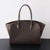Bolso Tote de Capa Superior 100% Piel de Vaca Gran Capacidad Piel Genuina Tendencia Nicho Alas Lujo Ligero Alta Calidad Bolso para Viajar