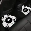 Alfombrilla anti-suciedad para coche, alfombrilla universal para coche, pieza única, posición principal del conductor, anillo de alambre, alfombrilla resistente al desgaste, alfombrilla de suelo Camelia de celebridad de Internet