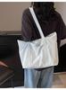 Bolsa Tote Grande de Lona Versátil y Sencilla para Viajes Diarios, Bolsa de Hombro de Lona de Alto Valor para el Trabajo y Salidas