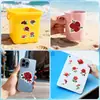 Set de 50 pegatinas de graffiti floral rojo transfronterizo para botellas de agua y computadoras, pegatinas decorativas impermeables, calcomanías florales creativas al por mayor