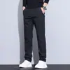 Pantalones Casuales de Lyocell para Hombre Anyang 2026 Nuevos Pantalones Rectos Ajustados para Hombre Primavera y Otoño de Negocios de Gama Alta