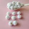 20mm Bola Colgante de Otoño e Invierno Bola de Pelo de Conejo Colgante de Felpa DIY Accesorios de Joyería Cuentas Cadena de Teléfono Móvil Llavero