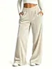 Moda feminina transfronteiriça 2026 Roupas femininas europeias e americanas outono e inverno calças de perna larga de veludo dourado para trabalho, casuais e relaxadas calças fluidas