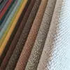 Fabricante 236 Rayón Viscosa Poliéster Mezclado Tela para Sofá Tricolor Entrelazada Imitación Lino Tela para Cojín