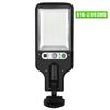 Luz de Jardín Impermeable para Exteriores Solar Transfronteriza para el Hogar con Inducción de Cuerpo Humano Control Remoto Luz de Pared Alta Potencia Súper Brillante Luz de Calle