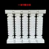 Molde de Columna Romana para Barandilla de Balcón Florero Cuadrado de Cemento Colado in situ Estilo Chino Valla de Protección For Construction