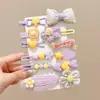 Pinza de Pato de Gama Alta Estilo Coreano para Niñas, Pinza para el Pelo de Flequillo Lateral Melard Otoño e Invierno, Lindo Pinza de Pelo de Felpa Accesorio para el Cabello