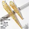 Cubiertas Doradas para Uñas Extensibles para la Emperatriz, la Consorte Noble y Guanyin de las Mil Manos; Cubiertas para Dedos para Accesorios de Maquillaje Nupcial de Boda, Cubiertas para Dedos de Protección para Uñas