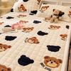 Colchón Engrosado de Otoño e Invierno Colchón de Cama Terciopelo de Leche Colchoneta de Cama Tatami Algodón Manta Colchón Colchón Kang con Forro Polar