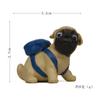 Mochila Escolar Azul Myna Perro Figura K-Style Auto-Reparable Caliente Vida Espalda Creativo Horneado Jardinería Paisajismo Muñeca