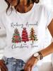 Camiseta Estampa Gráfica Roupas Roupas Moda Feminina Feliz Feliz