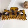 Pinza de tiburón extra grande de alta gama de 13.5 cm para mujeres con cabello grueso, adecuada para recogidos en la parte posterior de la cabeza, pinza de pelo estilo ins