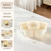 Bandeja Giratoria para Guarniciones de Hot Pot con Compartimentos para Almacenar Verduras, Bandeja para Escurrir Verduras, Bandeja de Preparación para Cocina