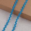 Directo de fábrica color polipropileno borde curvo accesorios de ropa cinta cinturón ola variedad de colores