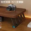 Soporte para monitor de computadora de escritorio, soporte para pantalla, organizador de escritorio de oficina, esencial para estación de trabajo, estante de almacenamiento y organización