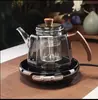 Estufa Eléctrica de Cerámica de Aleación de Gama Alta 1300W Aislamiento Térmico Doméstico Mini Estufa Ultradelgada Cafetera Automática para Té