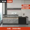 Nuevo mostrador de bar, mostrador de recepción, mostrador de caja, mostrador de lujo estilo italiano para empresas, tiendas y uso comercial