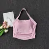 Sutiã Esportivo Tudo-em-Um, à Prova de Impacto, com Efeito Push-Up, Respirável, Sutiã para Corrida e Yoga, Lindo Top de Yoga com Decote nas Costas para Mulheres