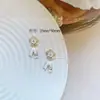 Nuevo LZ Joyería de Circonita para Uñas Super Brillante Flor Pequeña Estilo Chanel Colgante Multicadena Celebridad de Internet Material de Decoración de Uñas Japonés