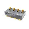 Portapilas de 4P Paso de 5.0 Altura de pila 8.0 9.25 10.5 Conector Bc-2-414-C01