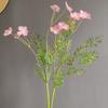 Pequeña flor de gesang de una sola rama simulada, cosmos, pastoral, para casa, modelo, habitación, hotel, accesorios de fotografía, flores artificiales decorativas