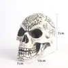 Adornos para el Hogar Cráneo de Esqueleto Artesanías de Resina Cráneo Accesorios de Halloween Molde Médico Esqueleto