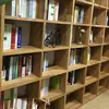 Estantería de Madera Maciza al por Mayor con Armario de Almacenamiento, Estante para Estudio, Divisor de Pantalla, Estante de Almacenamiento, Disponible en Varios Tamaños, Se Puede Diseñar en Madera de Olmo
