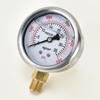 Manômetro de Pressão Sísmica YN60 Rosca G 1/4 Cabeça de Manômetro Radial Óleo de Glicerina Silicone Rosca Polegada Saída de 2 Pontos Manômetro Transfronteiriço