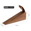 Tapón de Viento para Puerta de Madera de Nogal Negro, Tope Anticolisión para Puerta, Tapón de Puerta Fijo, Bloqueador de Puerta, Barrera de Puerta, Tapón de Puerta