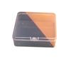 Nueva caja transparente cuadrada portátil de 11.5 cm para lentes, caja de exhibición de accesorios de ferretería para equipo de pesca, caja de embalaje para bastoncillos de algodón y hilo dental