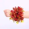Flor de Muñeca para Baile de Jardín de Infancia 1 de Junio Festival Infantil Reloj Performance Pulsera de Lentejuelas Flor Juegos Accesorios Campana