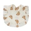Servilleta para Saliva de Bebé con Volantes Bebé Algodón Puro Gasa Estampada Encaje Babero Bolsillo para Saliva Transfronterizo
