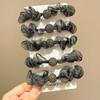 Nuevo Celebrante de Internet Popular Tela Accesorios para el Cabello Primavera Nuevo Bola Elástico Alto Plisado Malla Flash Cuerda para el Cabello