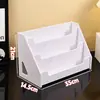 Estante de almacenamiento multicapa, estante de almacenamiento para tarjetas de caja sorpresa, cosméticos, perfume, tarjetas, papelería, estante de almacenamiento de escritorio