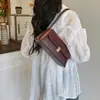 Bolso baguette de diseño simple y nicho nuevo de verano, moderno 2026, elegante y chic, bolso de hombro personalizado para mujer
