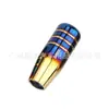 Cabeza de engranaje azul horneada coche engranaje palanca de cambios 13CM cabeza de engranaje modificación de personalidad cabeza de engranaje aleación de aluminio cabeza de engranaje tipo universal