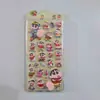 Pegatinas suaves y lindas de trasero, adorables pegatinas 3D en relieve, juguete para aliviar el estrés, funda de teléfono y agenda 3D de dibujos animados para niños