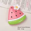 Accesorios de Resina para Manualidades de Dibujos Animados Color Sólido Fruta Pinzas para el Cabello Funda de Teléfono Hebilla de Zapato Llavero Colgante Decoraciones