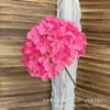 90 Hastes de Flores de Hortênsia Grandes Individuais, Arranjos de Flores de Casamento com Hortênsias, Flores Artificiais Redondas Altas