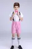 Pantalones de Tirantes para Niños Traje de Presentación Vestido de Anfitrión para Niño Traje de Coro Disfraz de Presentación para Niños