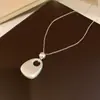 Estilo Coreano Estilo Minimalista Estilo Metal Pingente de Bolsa Colar Luxo Leve Nicho Sensação de Alto Padrão Corrente para Clavícula Ornamento de Colar Estilo Retrô Mulheres