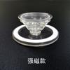 Soporte Magnético de Acrílico para Airbag con Patrón Impreso en Epoxi de Forma Personalizada, Soporte Retráctil de Esmalte para Teléfono con Airbag