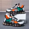 Zapatos Deportivos Niños Zapatos de Papá Niños Botón Giratorio Modelo 2026 Transpirables Zapatos para Niños Medianos y Grandes Nuevo Primavera y Otoño Estudiante