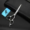 Tijeras de Peluquería Pequeñas de 5 Pulgadas 440C, Tijeras para Cortar el Cabello, Tijeras Planas, Tijeras para Flequillo