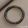 Bodhisattva xadrez ágarwood masculino material antigo círculo único 2.0 pulseira contas Wen brincar furo pequeno pulseira de terço 108 mulheres