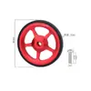 Bicicleta Plegable de Aleación de Aluminio Xiaobuyi Bicicleta Portátil con Rueda de Empuje Rodamiento Sellado Accesorios de Rueda Fácil para Bicicleta