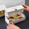 Bolsa de Embalaje para Postre Horneado, Caja para Pastel, Bolsa de Embalaje Aislante, Bolsa para Pan Tostado, Bolsa de Papel Kraft, Bolsa Tote para Llevar