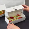 Bolsa de Embalaje para Postre Horneado, Caja para Pastel, Bolsa de Embalaje Aislante, Bolsa para Pan Tostado, Bolsa de Papel Kraft, Bolsa Tote para Llevar